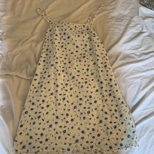 American Eagle, blue floral dress size small